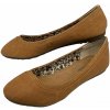 Dámske baleríny hnedej farby /01 Oriešková 37