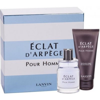 Lanvin Éclat D´Arpege Pour Homme toaletná voda pre mužov 50 ml + sprchový gél 100 ml darčeková sada