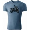 T-ričko BMW R1250GS pánske tričko Farba trička: Denim, Veľkosť: XL