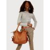 Mazzini Marco camel kožená shopper kabelka V145B