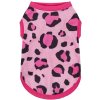 Pudlíček Tričko pre psíka ružový leopard
