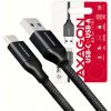 Axagon BUCM3-AM05B USB-C USB-A 3.2 Gen 1, 3A, oplet, 0,5m, černý