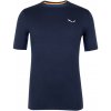 SALEWA CRISTALLO WARM T-SRT pánske termo tričko navy blazer Farba: Modrá, Veľkosť: S