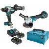 Makita Dlx2431Tj 18V kombinovaná súprava (Ddf486+Dga513) 3x5,0Ah Makpac