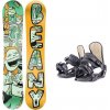Beany TOOTHIE detský snowboard + Beany Junior snowboardové viazanie - 90 cm + S - EU 36-38