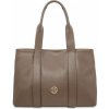 Mäkká kožená taška na rameno Callie Tuscany Leather Farba: Tmavá Taupe