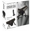 You2Toys Strap-On Set (Black), nohavičky a pripínací penis sada