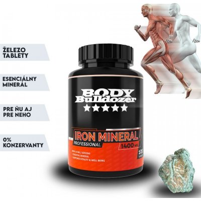 BodyBulldozer Iron Mineral Professional 100 tabliet