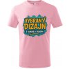 Detské tričko s vybraným dizajnom z Handel e-shopu Farba: ružová, Veľkosť: 110cm/4r, Strih trička: detský