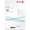 Xerox Paper - Biele samolepiace štítky na čiernobielu tlač - ostré rohy (Štítky 4UP 105x148.5, 100 listov, A4)