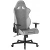 herná stolička DXRacer GLADIATOR sivo-biela látková