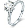 For Silver Prsteň DIAMOND ZIRCON - striebro 925 Velikost prstenu: 57mm