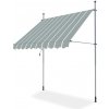 Balkónová markíza EASY sivá/biela 250x130cm - Focus Garden