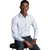 Charles Tyrwhitt Non-Iron Twill Mini Grid Shirt - Classic fit | 44 | 91 (Štandardná) | Klasické gombíky