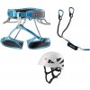 Ocún VIA FERRATA TWIST TECH ECO CAPTUR PRO SWIVEL SHARD SET grey/blue Veľkosť: XS-M