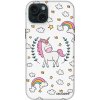 Picasee Fashion Case MagSafe pre Apple iPhone 15 Plus - Unicorn hviezdne nebo