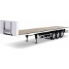 Carson RC 3-axle flatbed trailer III Steel 1/14 KIT
