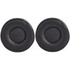 Náhradné Náušníky pre Jabra MOVE Wireless, Pamäťová pena + PU Koža, Čierne, 1 pár