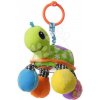 Závesná korytnačka so zrkadlom Turtle Mirror Pal Green Infantino na kočík alebo autosedačku od 0 mes