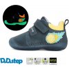 D.D.Step D.D. Step Fosforeskujúce kožené topánky S015 meteorit - royal blue Veľkosť-obuvi: 22