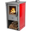 Kachle Thalia Pella S, červené, 5,4 kW