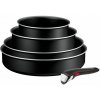 Tefal L3129002 Súprava riadu Ingenio Generous Cook, panvica 24/26 cm a hrniec 16/20 cm, odnímateľná rukoväť, 5 ks Tefal