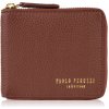 Dámska kožená peňaženka malá hnedá horizontálna s RFID Paolo Peruzzi KV-04-BR