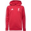 Detská mikina adidas, LIVERPOOL FC KIDS HD červená,biela 176
