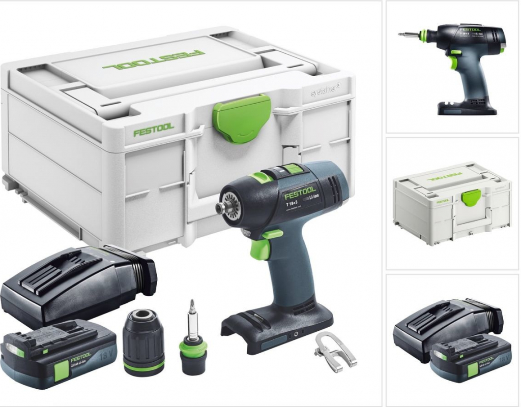 FESTOOL T 18+3 Basic