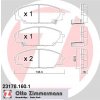 Sada brzdových platničiek kotúčovej brzdy ZIMMERMANN 23178.160.1