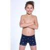 Chlapčenské boxerky Cornette Young Boy 700/147 Bears 134-164 tmavo modrá 158-164