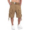 Surplus pánske cargo šortky DIVISION beige Farba: hnedá, piesková, Veľkosť: 4XL