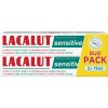 Lacalut zubná pasta Senstive 2 x 75 ml