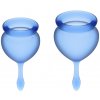 SATISFYER Feel good blue menštruačný kalíšok modrý
