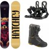Hatchey Teddy detský snowboard + Beany Kido viazanie + Head 400 4D JR BOA detské topánky - 100 cm + XXS (EU 25-32)