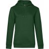 B&C | QUEEN Hooded, Dámska mikina s kapucňou, zelená bottle, S