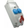 Rozvodnica 5M 32A/400V/4P+2x250V FA istená IP54 - ROS 5/I-50 (SEZ DK)