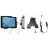 Brodit držiak do auta na tablet nastaviteľný, USB-C, s nabíjaním/USB, 140-195mm 721071