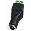 ECOLIGHT Konektor napájací, jack pre LED pásky 2,1mm