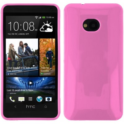 EGO Mobile Púzdro SILIKÓNOVÉ JELLY CASE pre HTC ONE (M7) - ružové