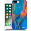 Picasee silikónový prehľadný obal pre Apple iPhone 8 Plus - Rainbow