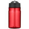 Thermos hydratační láhev s brčkem červená 350 ml
