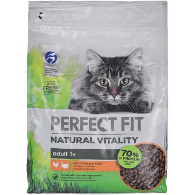 Perfect Fit Adult Natural Vitality kura s krůtím masem 2,4 kg