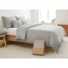 Áčko a.s. Ružomberok Damaškové obliečky Svetlo sivá - 4 set, Vyberte rozmer Bežný rozmer: 70x90, 140x200