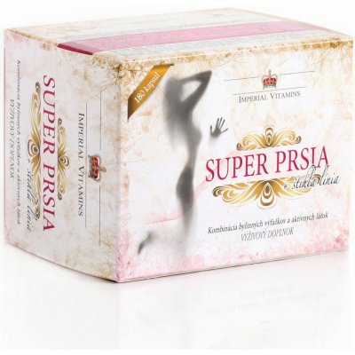 Imperial Vitamins Super prsia + štíhla línia 180 kapsúl