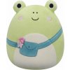 Squishmallows Zelená žaba s kabelkou Wendy 191726045830