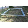 Oceľový podkladový rám pre skleník NORDPOLEN PREMIUM, 3.32 x 3.25m
