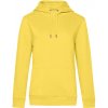 B&C Dámska mikina pre hlavu WW02Q Yellow Fizz S