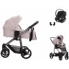 BEBETTO Vulcano + Cybex Aton B2 i-Size 01/graphite 2023