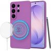 Techsuit - SoftFlex MagSafe silikónové puzdro pre Samsung Galaxy S26 Ultra - fialové